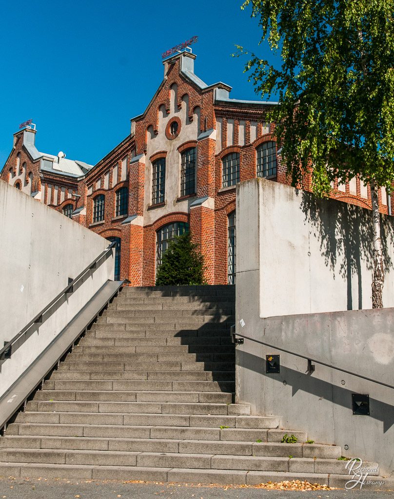 Treppenaufgang Bahnunterfuehrung,Halle IV,Fachhochschule
